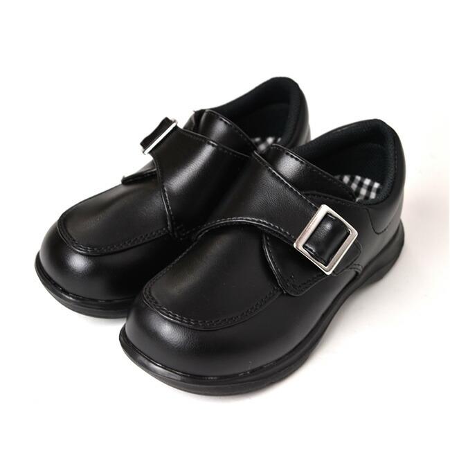スーツと同時レンタルなら送料お得に 子供用フォーマル靴レンタル 男児フォーマルシューズ Monk モンクストラップシューズ 黒 Kzy0093 こどもレンタルドレスワールド 通販 Yahoo ショッピング