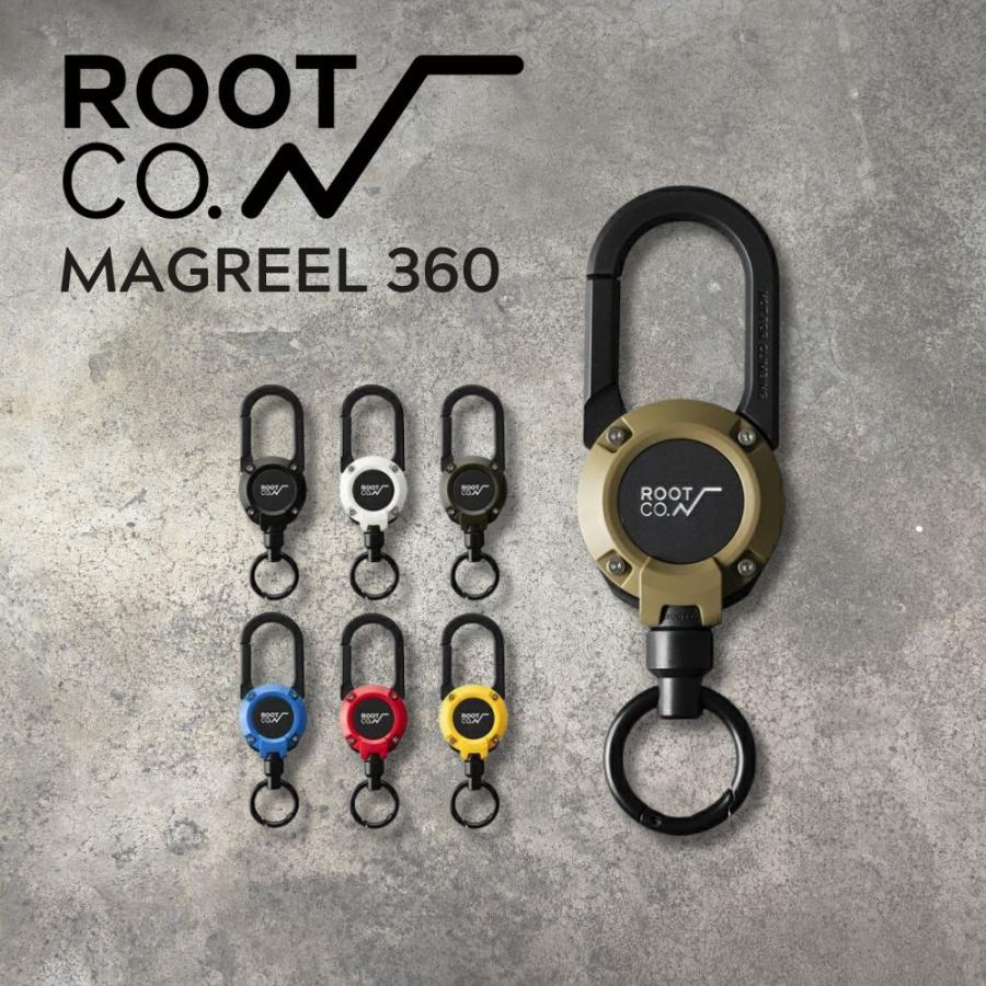 ROOT CO. ルート GRAVITY MAG REEL マグネット内蔵型リールカラビナ