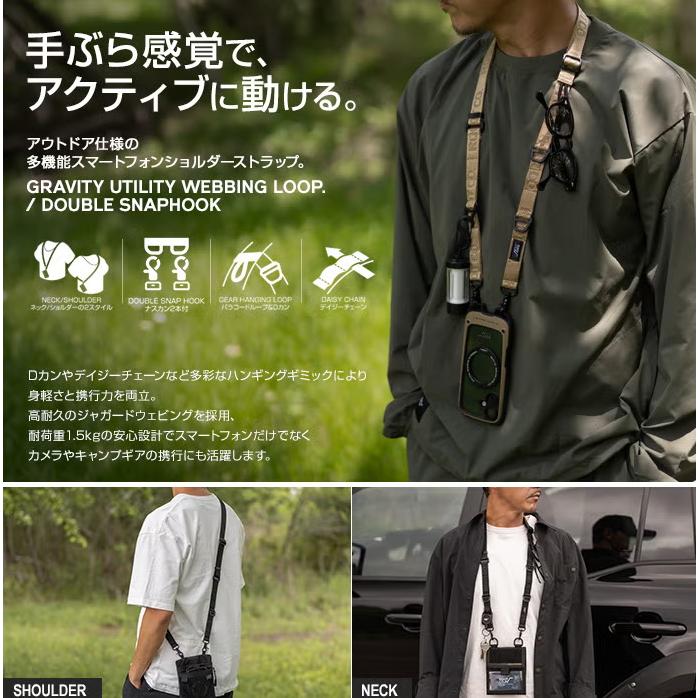 ROOT CO. ROOT CO. GRAVITY UTILITY WEBBING LOOP. / DOUBLE SNAPHOOK