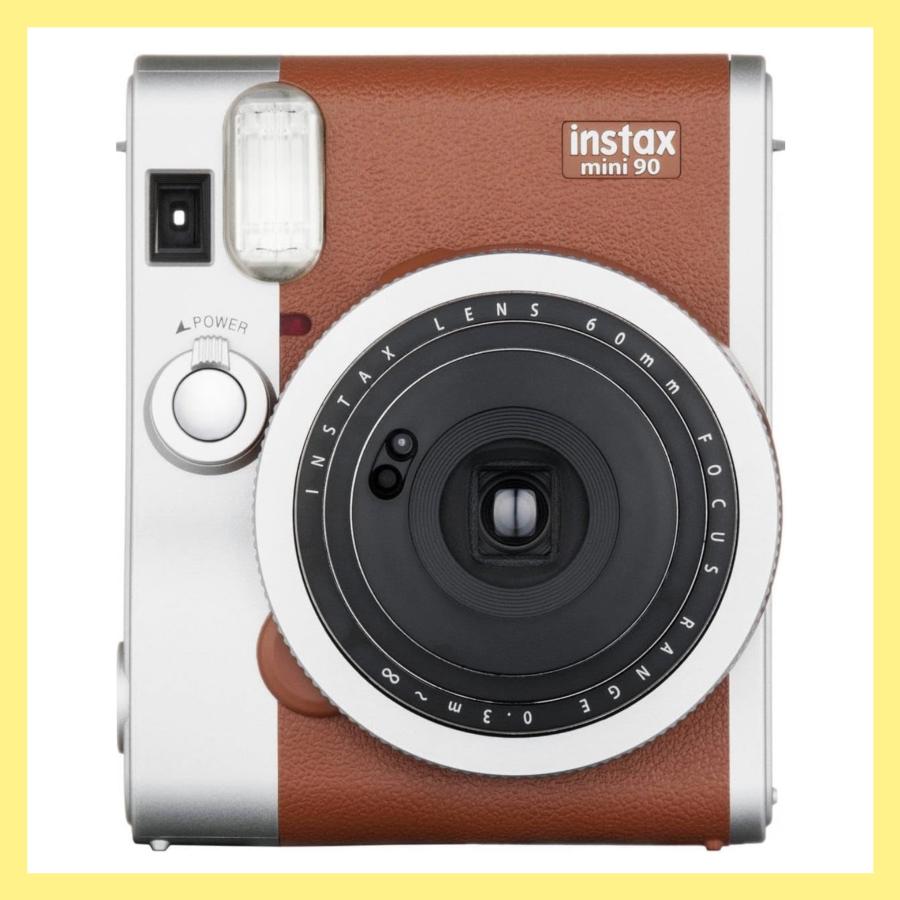 FUJIFILM インスタントカメラ instax mini 90 ブラウン チェキ FUJIFILM インスタントカメラ instax mini 90 ブラウン チェキ