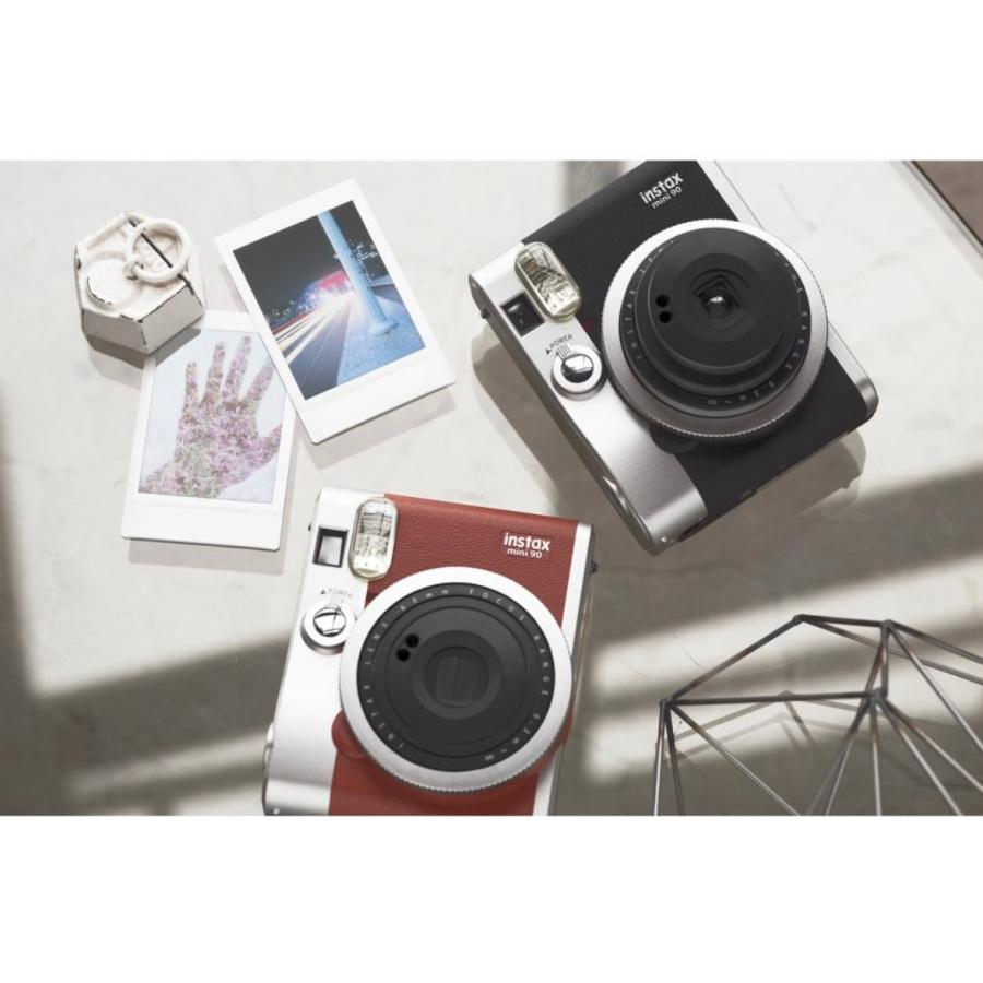 FUJIFILM インスタントカメラ instax mini 90 ブラウン チェキ FUJIFILM インスタントカメラ instax mini 90 ブラウン チェキ
