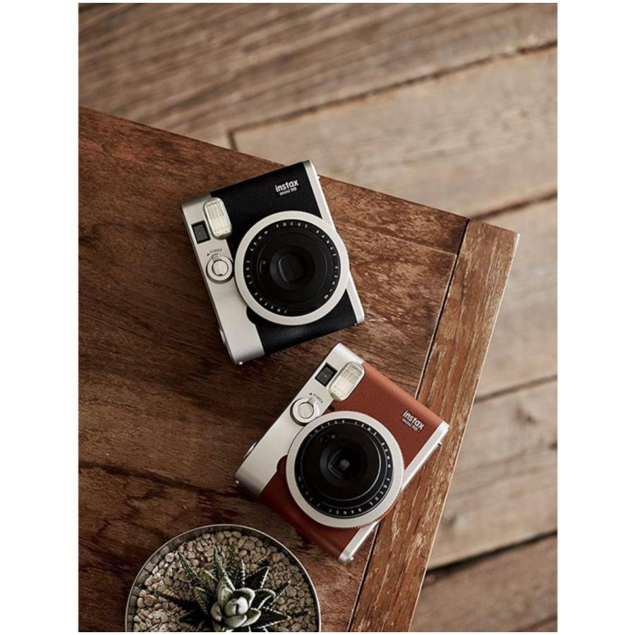 FUJIFILM インスタントカメラ instax mini 90 ブラウン チェキ FUJIFILM インスタントカメラ instax mini 90 ブラウン チェキ