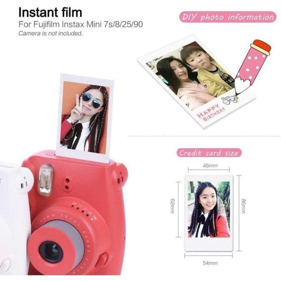 チェキ フィルム instax mini FUJIFILM 20枚入り 5個セット JP 富士フイルム インスタントカメラ 新品 100枚｜rentat｜05