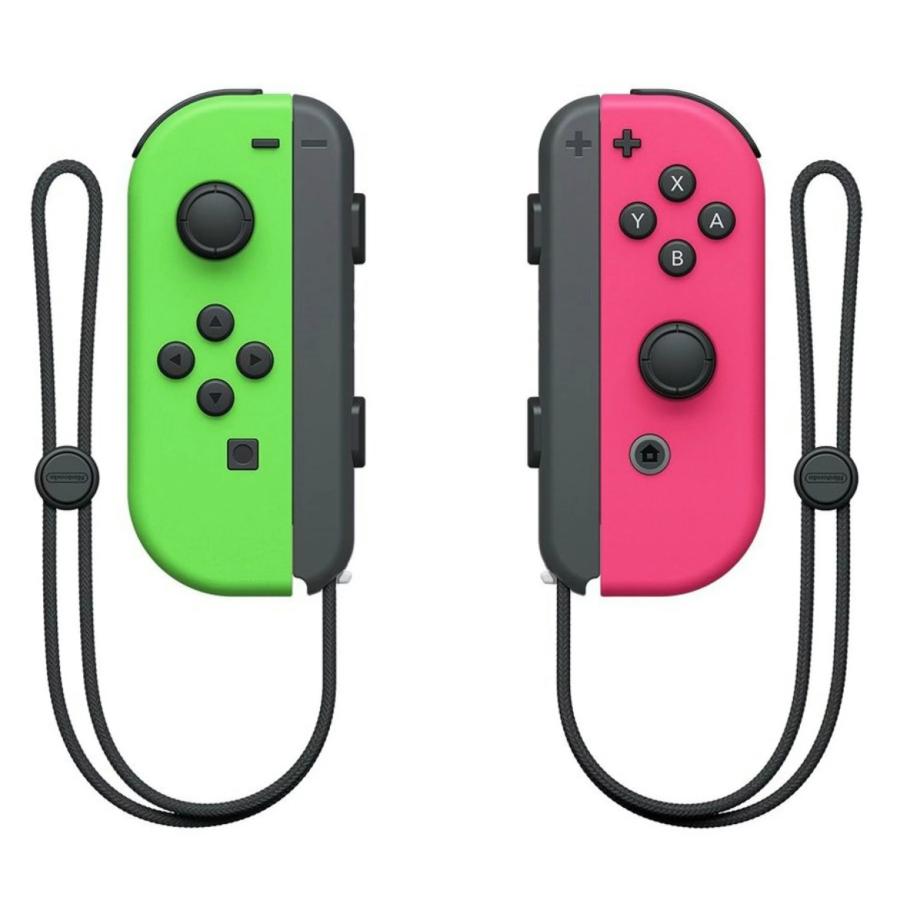 Joy-Con(L) ネオングリーン/(R) ネオンピンク（ジョイコン
