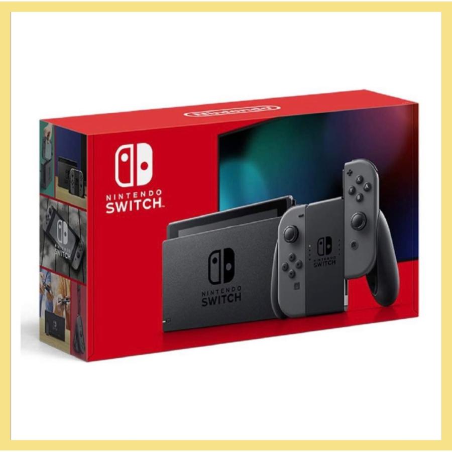 Nintendo Switch 本体 Joy-Con(L) グレー/(R) グレー バッテリー強化版  