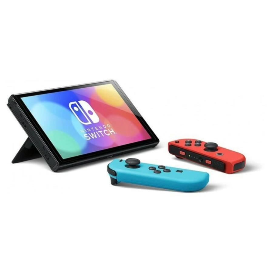 Nintendo Switch 有機ELモデル Joy ConL ネオンブルー/R ネオン