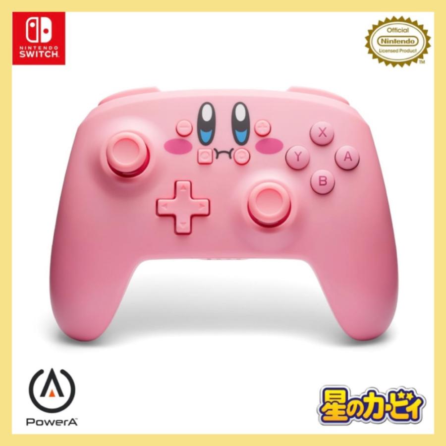PowerA 星のカービィ ほおばり ワイヤレスコントローラー for PowerA 星のカービィ ほおばり ワイヤレスコントローラー for