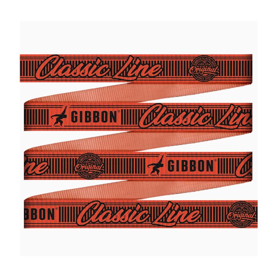 GIBBON クラシックライン ツリーウェア レッド 15M スラックライン