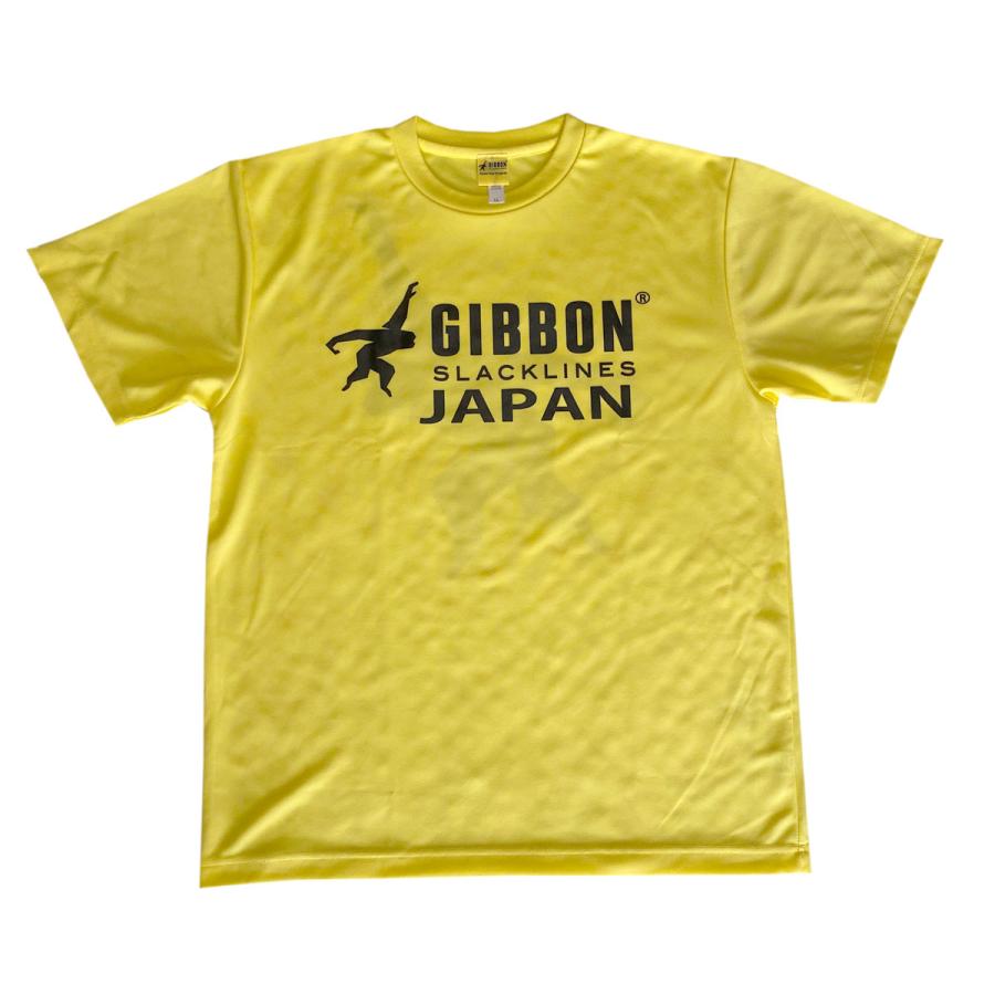 GIBBON JAPAN ドライ素材 ロゴTシャツ : スラックラインショップRENY