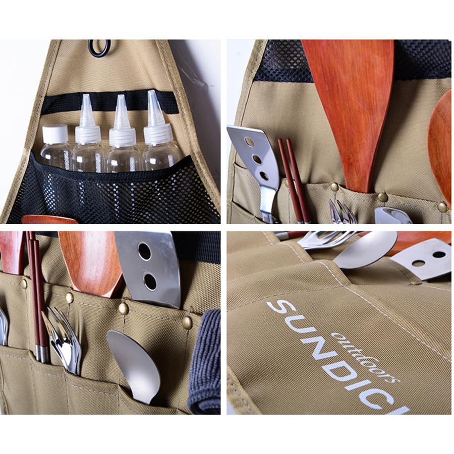 アウトドアハンガーラック　カトラリーケースセット　大 |  | 05