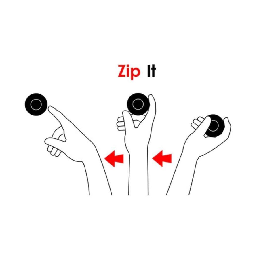 Zip Chip 3個セット【ジップチップ ミニフリスビー ハンドフリスビー