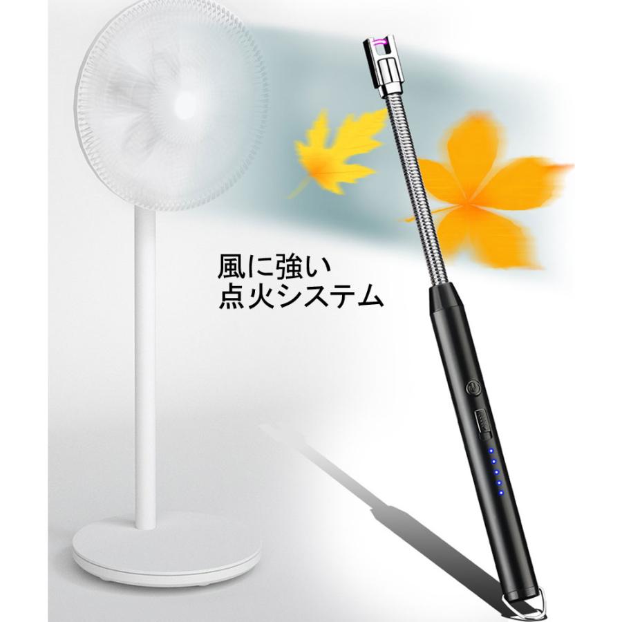 風に強い電子マッチ　電子ライター　USB充電【チャッカマン】｜reny｜02