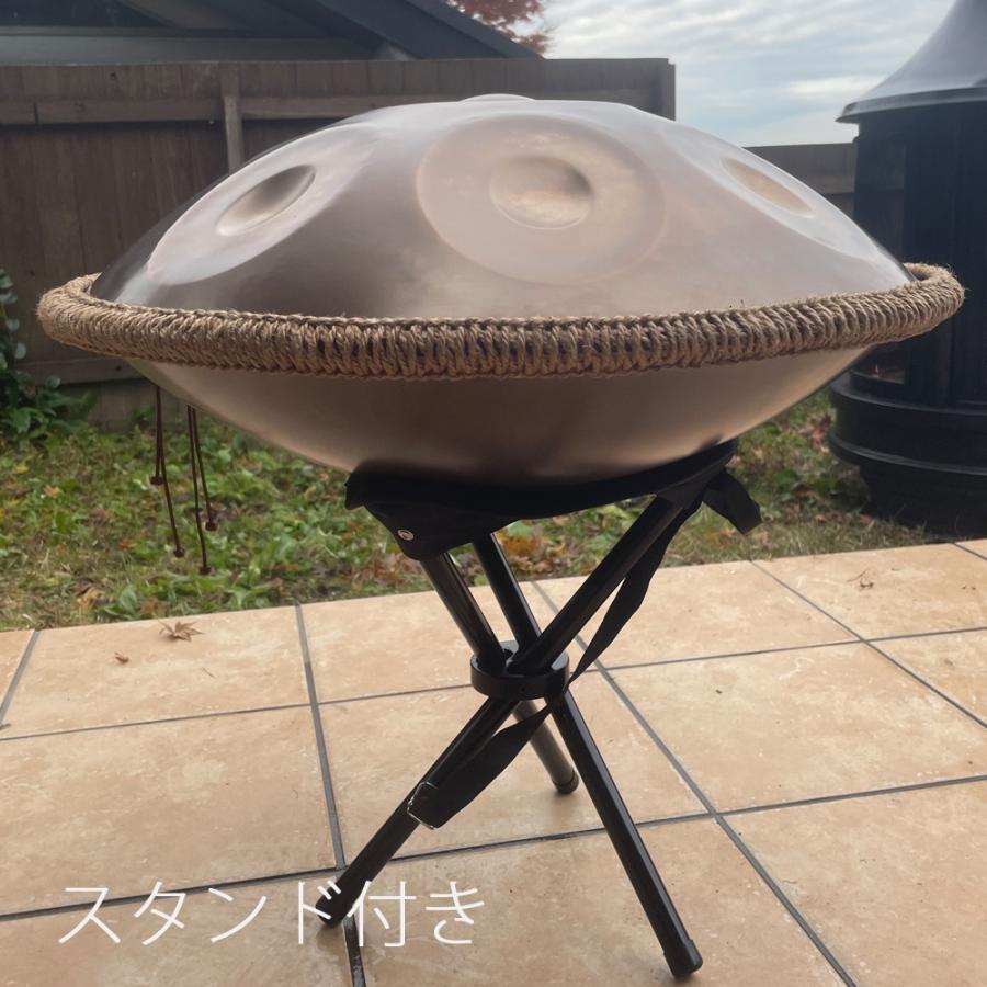 ハンドパン 10音 56cm【スチールドラム タングドラム】 : スラック