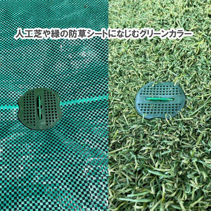 高品質除草シート　1m x 100m　グリーン 【除草シート　100メートル　高耐久　緑　マルチ】爆買_6