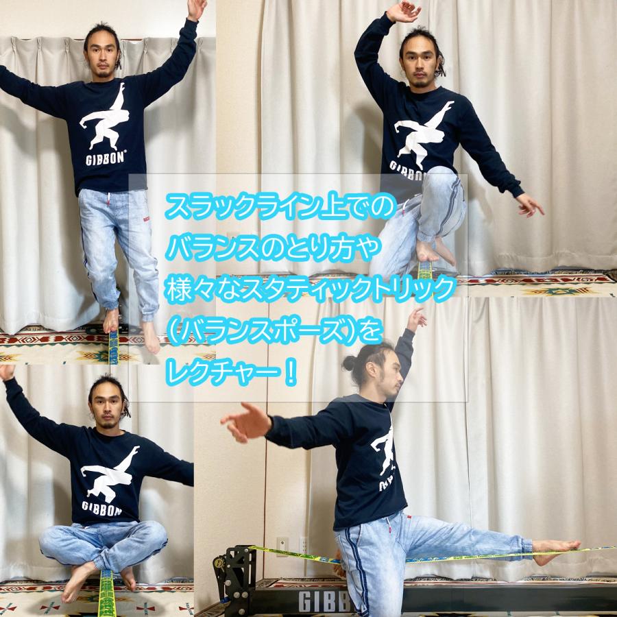 スラックライン オンライン　プライベート　レッスン　30分×6回 |  | 01
