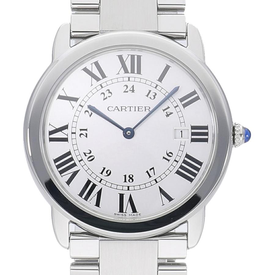 [中古]カルティエ ロンドソロ ドゥ カルティエ LM W6701005 ボーイズ 送料無料 腕時計 | Cartier