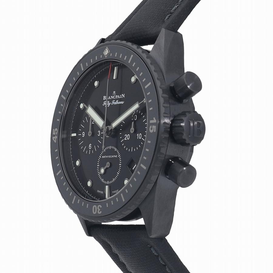 [未使用]ブランパン フィフティ ファゾムス バチスカーフ フライバック クロノグラフ ブラック 5200-0130-B52A メンズ 送料無料 腕時計 | BLANCPAIN | 01