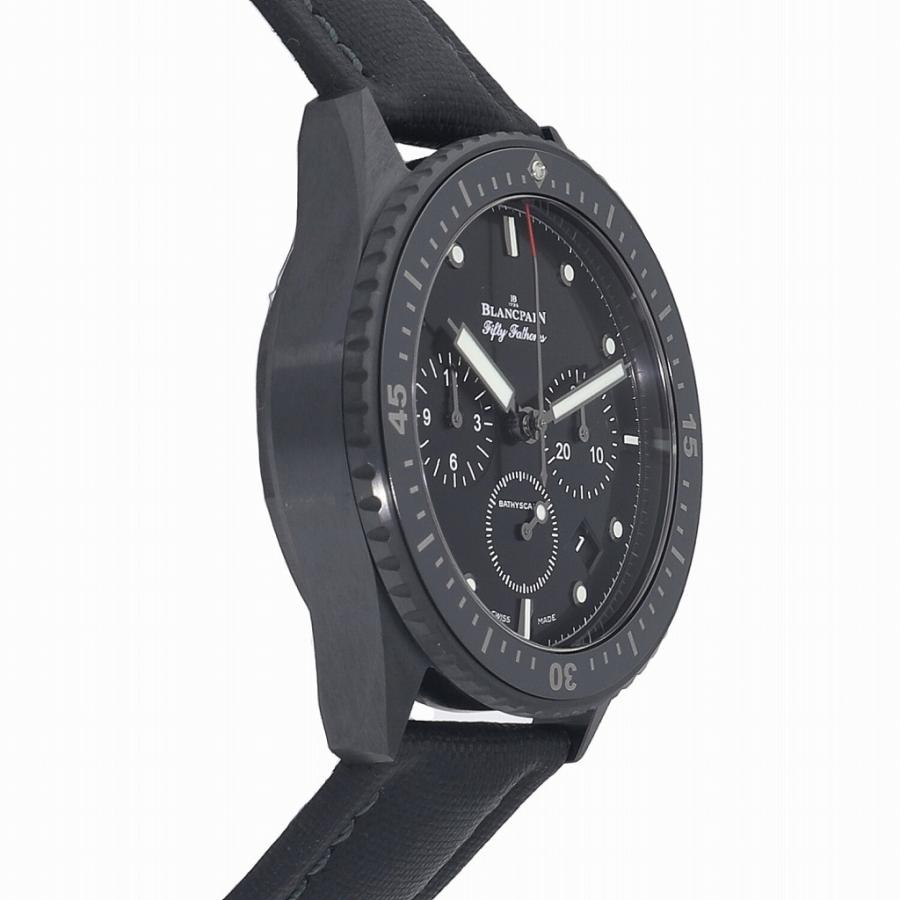 [未使用]ブランパン フィフティ ファゾムス バチスカーフ フライバック クロノグラフ ブラック 5200-0130-B52A メンズ 送料無料 腕時計 | BLANCPAIN | 02