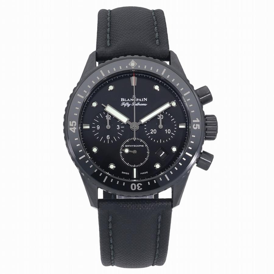 [未使用]ブランパン フィフティ ファゾムス バチスカーフ フライバック クロノグラフ ブラック 5200-0130-B52A メンズ 送料無料 腕時計 | BLANCPAIN | 05