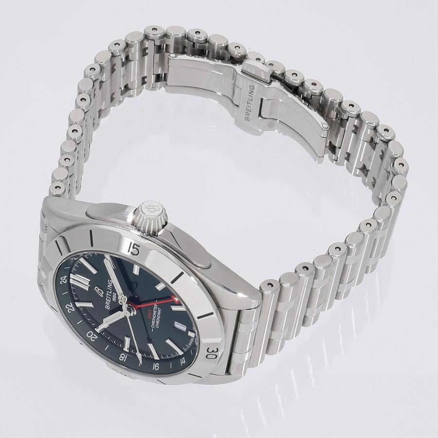 クロノマット [中古]ブライトリング オートマチック GMT 40 グリーン