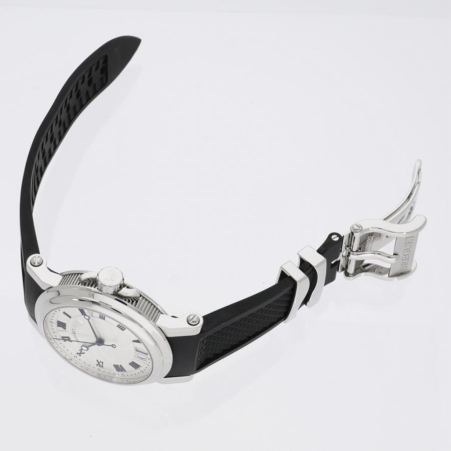 ブレゲ（BREGUET） [中古]ブレゲ マリーンII ラージデイト シルバー
