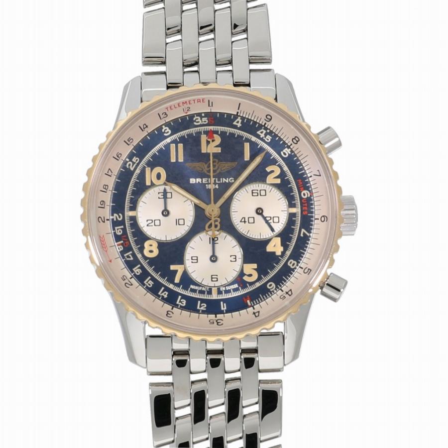 ナビタイマー [中古]ブライトリング ナビタイマー92 D30021 ブルー