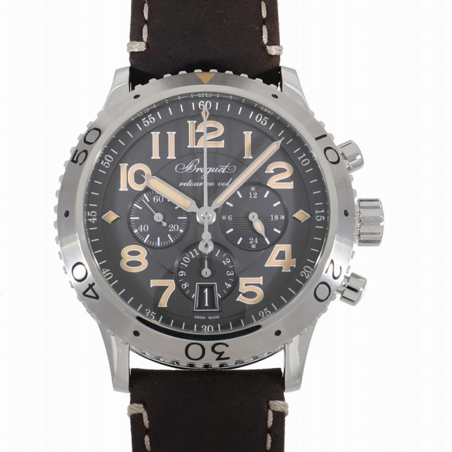 [中古]ブレゲ タイプXXI 3817ST/X2/3ZU グレー メンズ 送料無料 腕時計 | ブレゲ