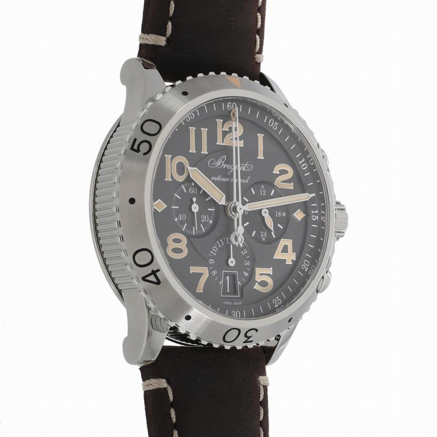 [中古]ブレゲ タイプXXI 3817ST/X2/3ZU グレー メンズ 送料無料 腕時計 | ブレゲ | 02