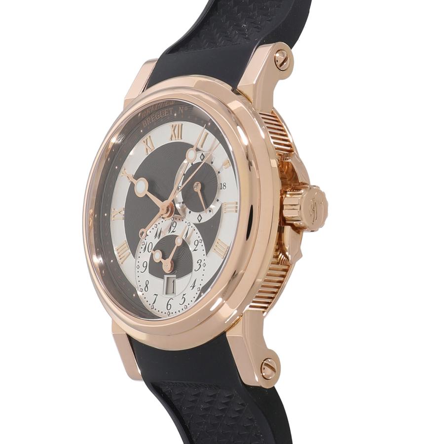 ブレゲ（BREGUET） [中古]ブレゲ マリーン GMT 5857BR/Z2/5ZU グレー