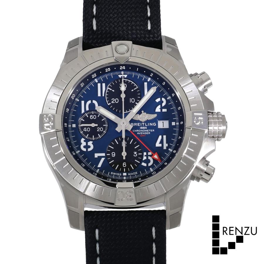 アベンジャー [新品]ブライトリング クロノグラフ GMT 45