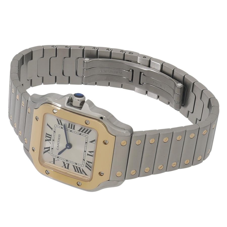 未使用］カルティエ CARTIER サントス スモールサイズ YG×SSコマ