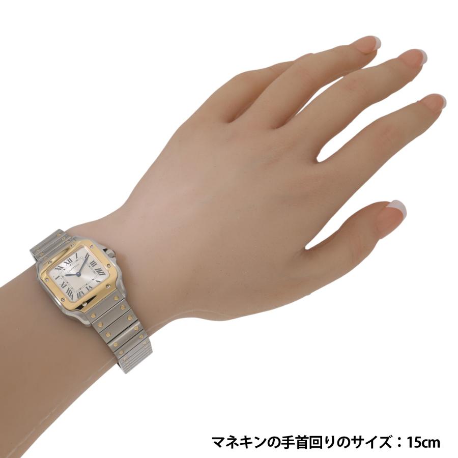 ［未使用］カルティエ CARTIER サントス スモールサイズ YG×SSコマ 未使用］カルティエ CARTIER サントス スモールサイズ YG×SSコマ