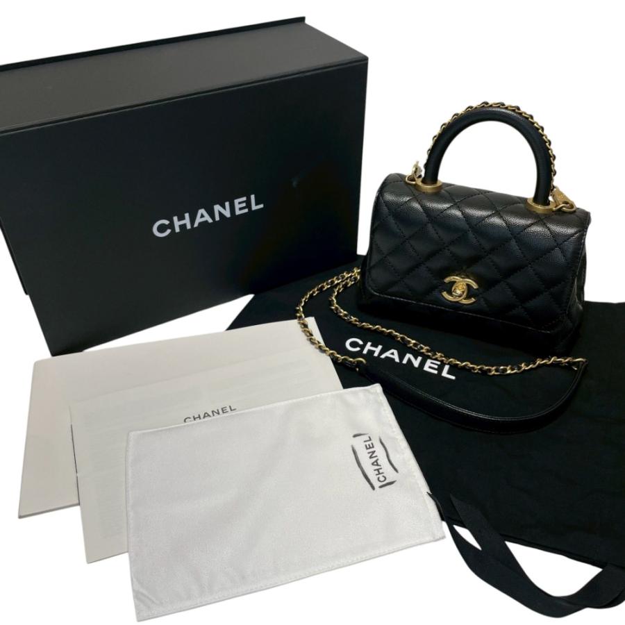 シャネル CHANEL ココハンドル28 2WAYバッグ ショルダーバ【中古】 シャネル(CHANEL)シャネル ココハンドル マトラッセ2wayショルダー