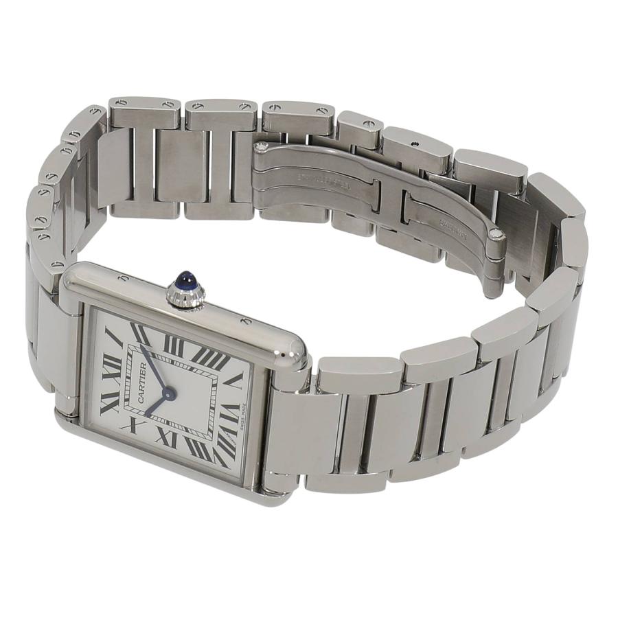 カルティエ Cartier タンクマスト ドゥ カルティエ LM WSTA0106 シルバー ステンレススチール クオーツ メンズ 腕時計 TANK（Cartier） [新品]カルティエ タンク マスト ドゥ カルティエ