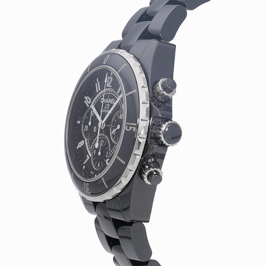 J12 [新品]シャネル クロノグラフ ブラックセラミック H0940 メンズ