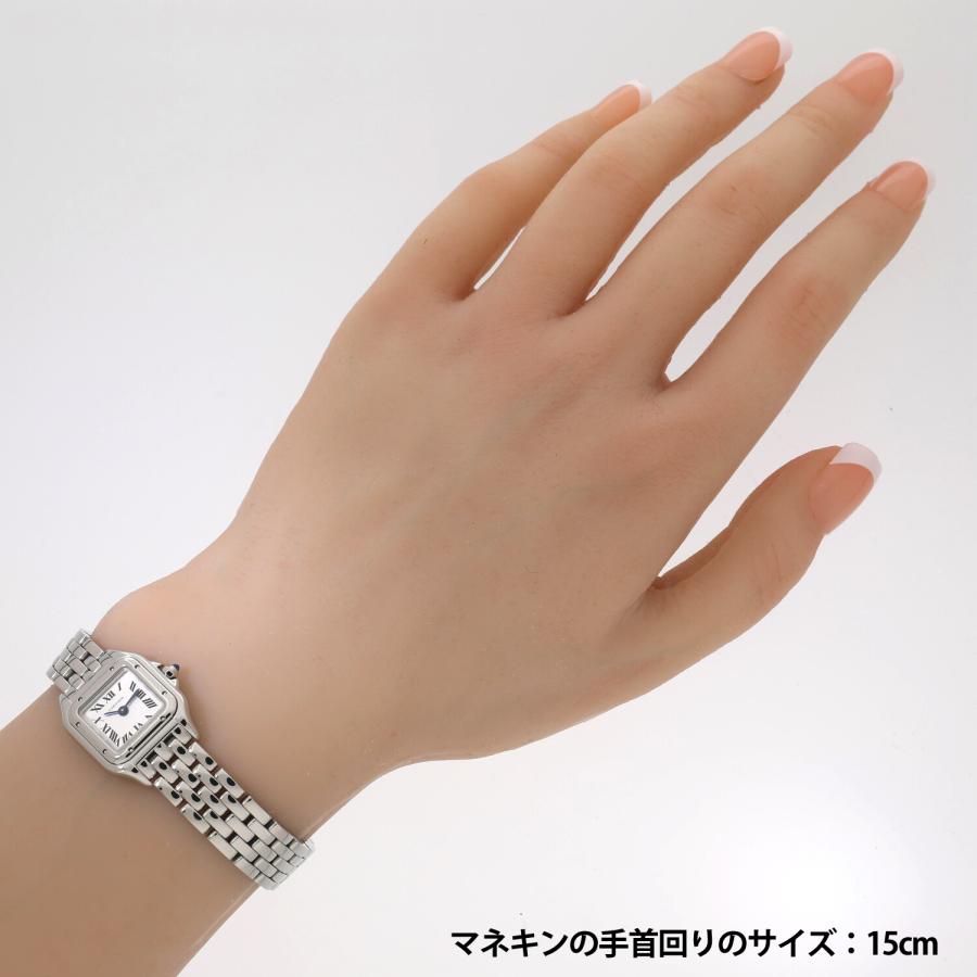 Cartier カルティエ パンテールドゥカルティエミニ 白文字盤 ステンレス クォーツ SS/QZ WSPN0019 腕時計 レディース Cartier（カルティエ） パンテールドゥカルティエミニ 白文字盤