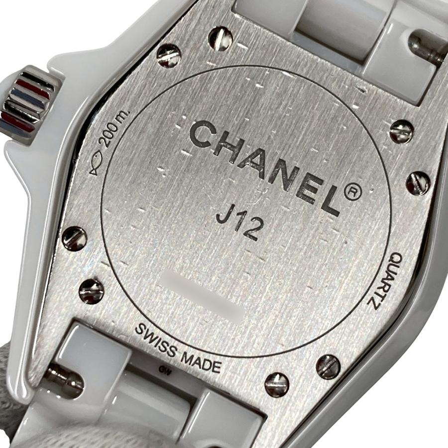 J12 [中古]シャネル ホワイトセラミック 33MM H0968 ホワイト