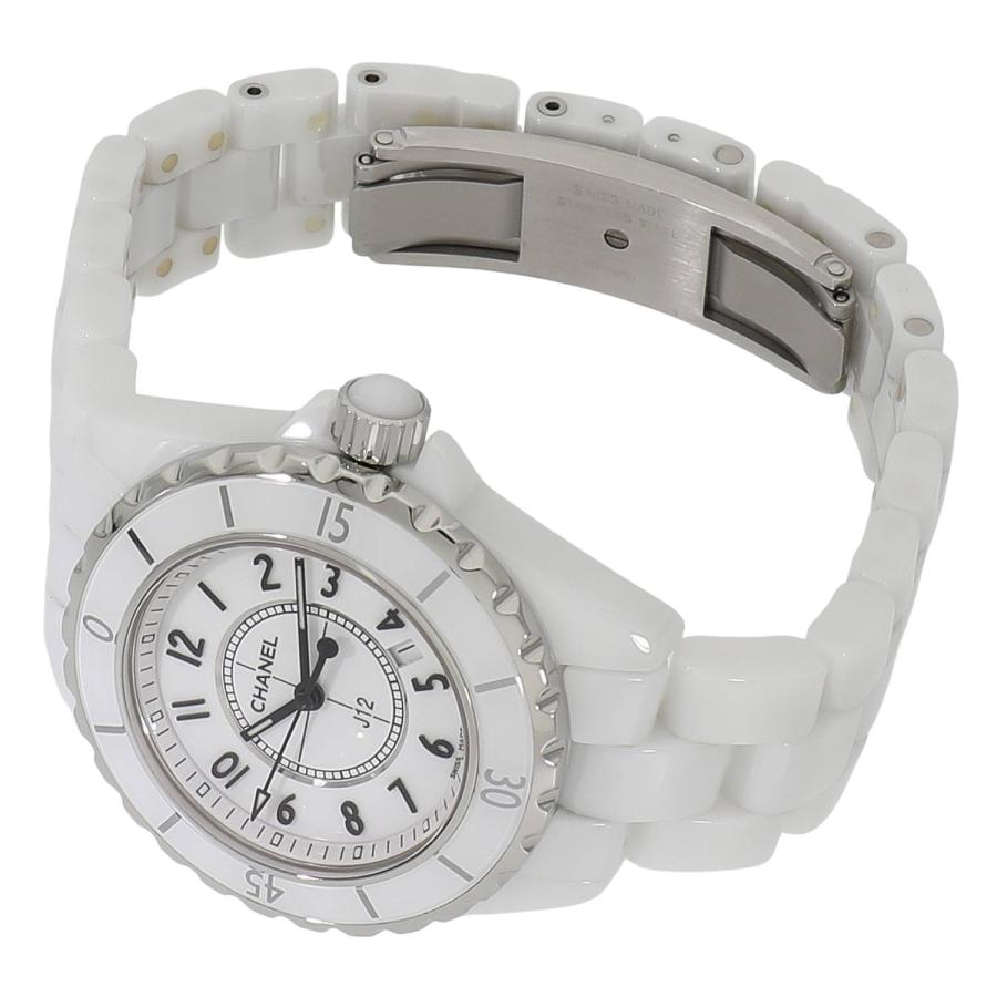 J12 [中古]シャネル ホワイトセラミック 33MM H0968 ホワイト