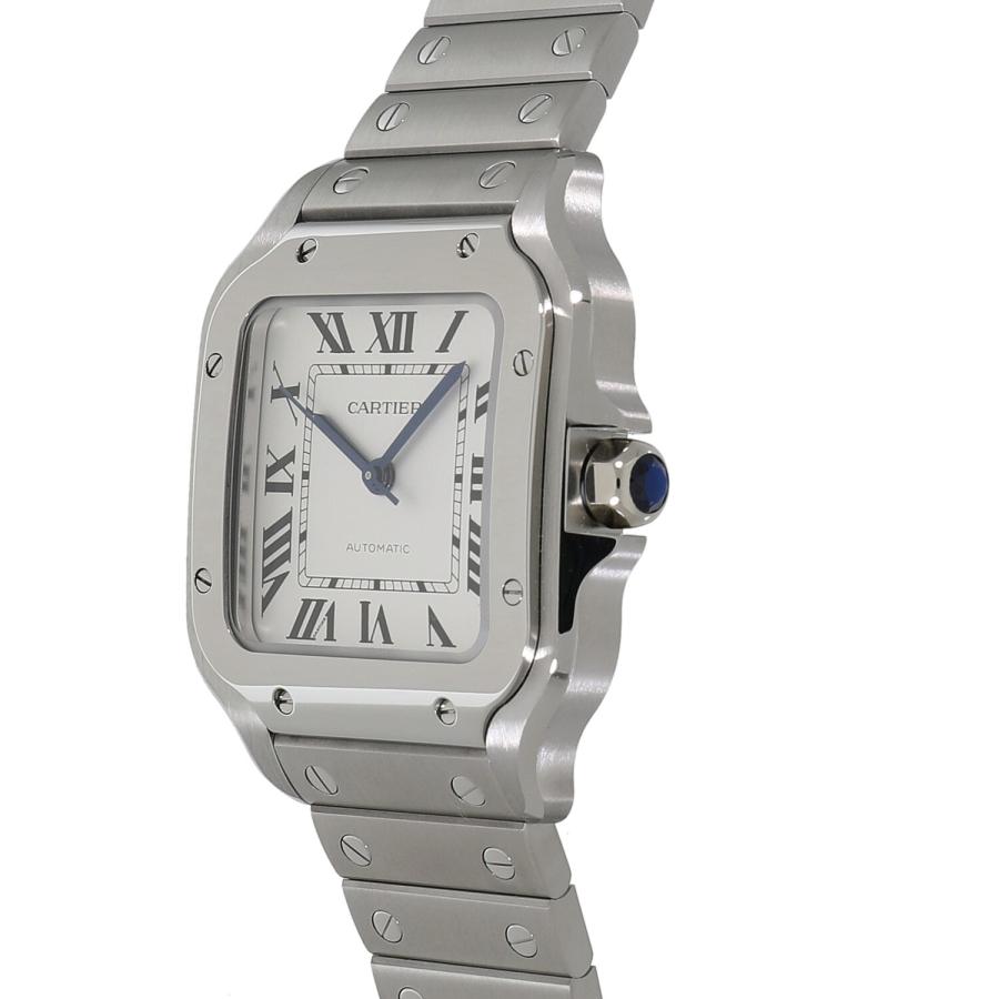 カルティエ SANTOS DE CARTIER シルバー SANTOS DE CARTIER [新品]カルティエ サントス ドゥ カルティエ MM