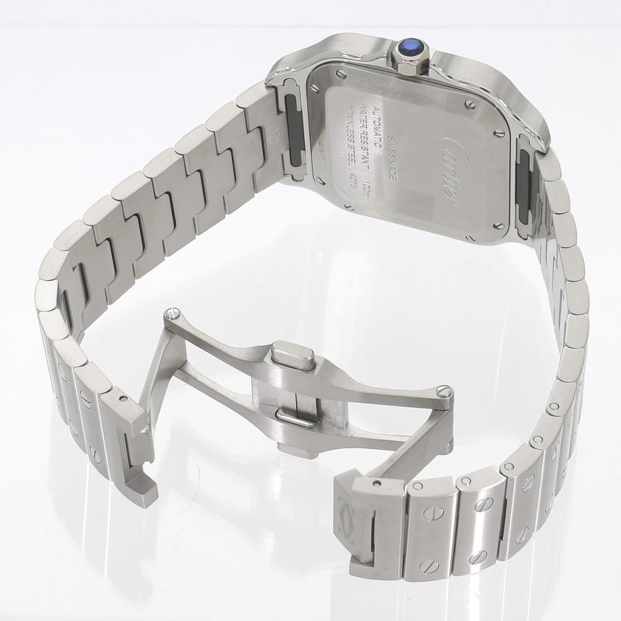 [新品]カルティエ サントス ドゥ カルティエ MM WSSA0029 シルバー ユニセックス 腕時計 送料無料 | SANTOS DE CARTIER | 04
