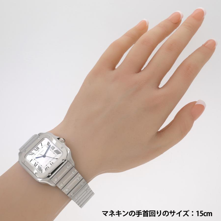 [新品]カルティエ サントス ドゥ カルティエ MM WSSA0029 シルバー ユニセックス 腕時計 送料無料 | SANTOS DE CARTIER | 06