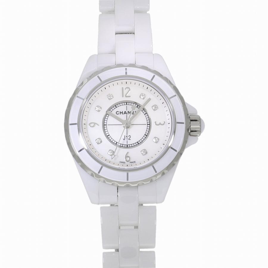 J12 シャネル ホワイトセラミック 29MM 8Pダイヤモンド H2570 J12 シャネル ホワイトセラミック 29MM 8Pダイヤモンド H2570
