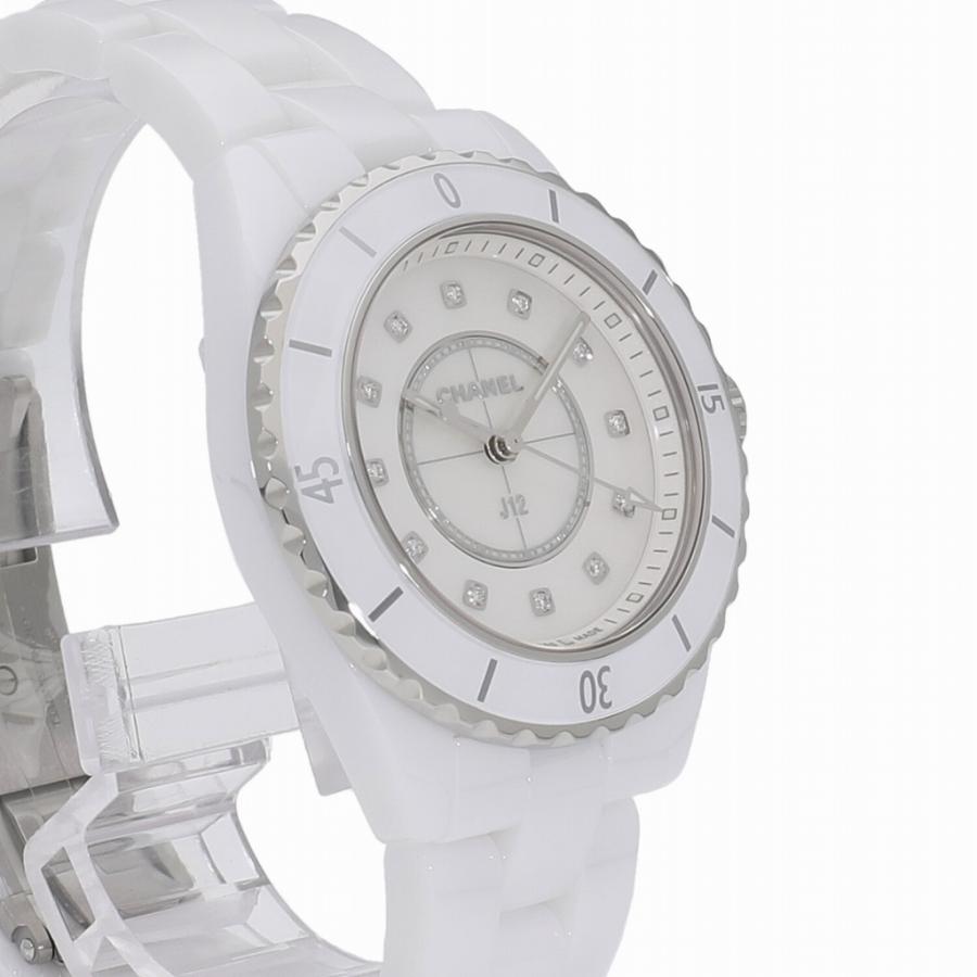 サピさま専用　　シャネルJ12 白セラミック　レディース（正規品） シャネルJ12スーパーコピー ホワイト 33mm セラミックレディース時計