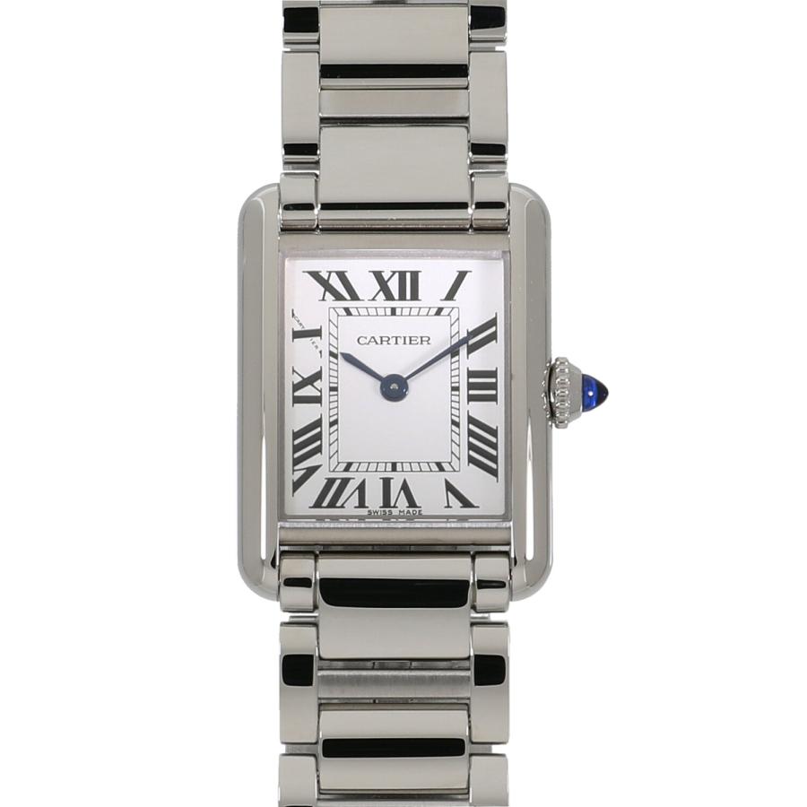 週末値下げ！美品♡カルティエマストタンク Cartier】カルティエマストタンク SM飛びローマ 純正Dバックル付き