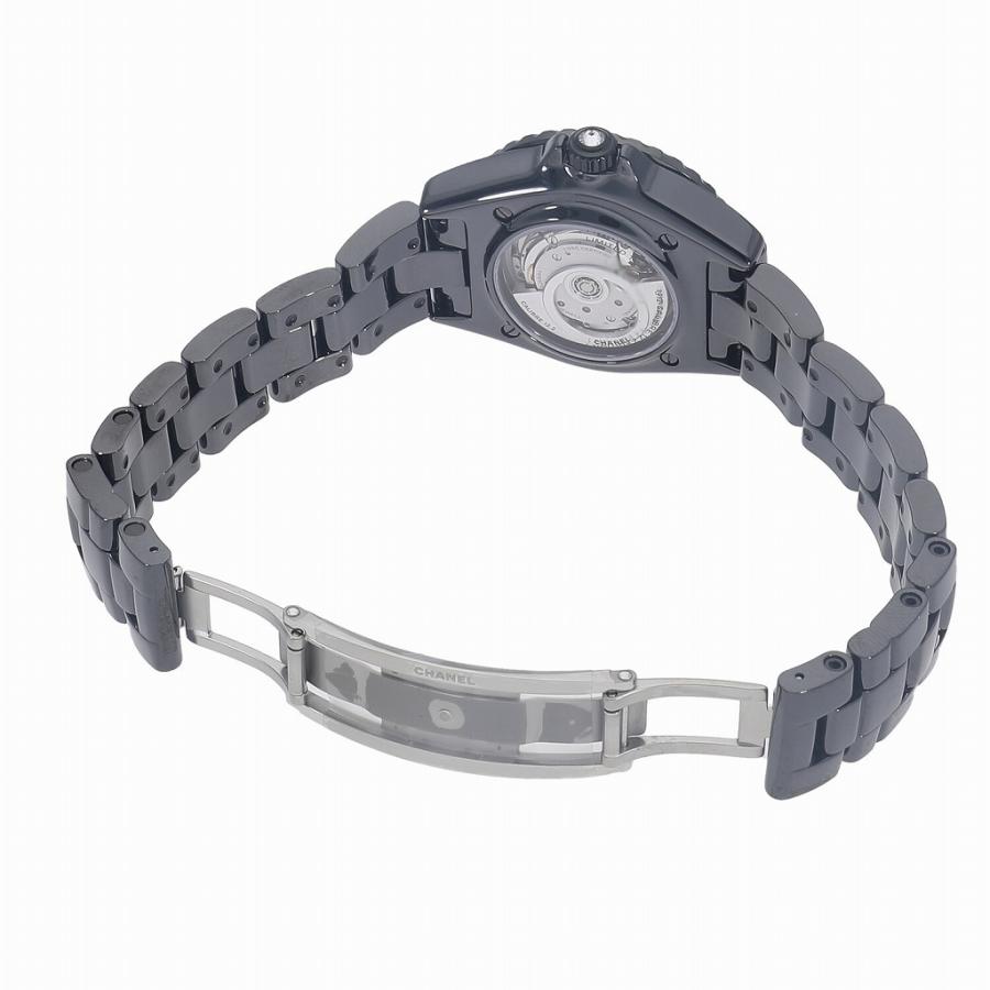 シャネル CHANEL H6784 J12 キャリバー12.2 エディション1 黒セラミック 33MM 限定555本 自動巻き レディース 美品 箱・保証書付き_839633 CHANEL - シャネル CHANEL H6784 J12 キャリバー12.2 エディション1 黒