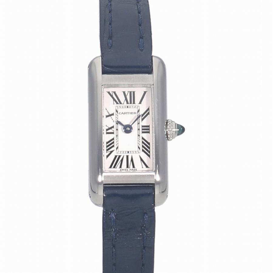 [中古]カルティエ タンクアロンジェ シルバー W1540856 レディース 送料無料 腕時計 | TANK（Cartier）