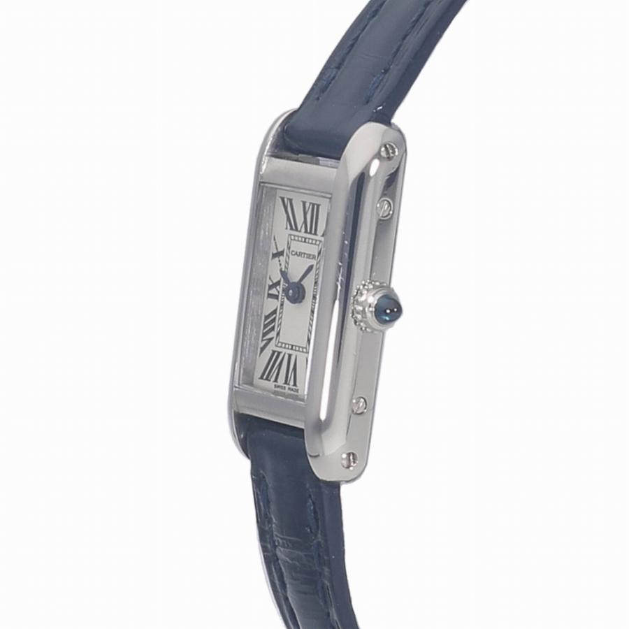 [中古]カルティエ タンクアロンジェ シルバー W1540856 レディース 送料無料 腕時計 | TANK（Cartier） | 01