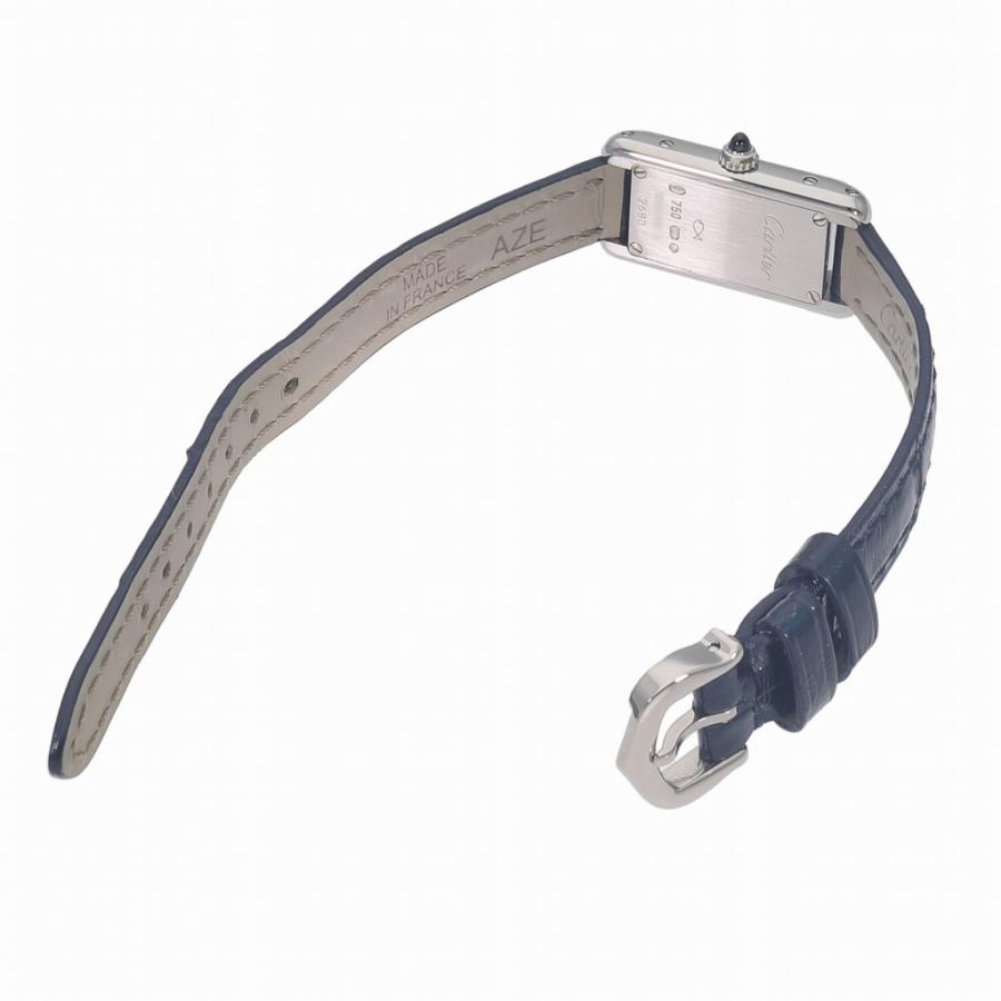 [中古]カルティエ タンクアロンジェ シルバー W1540856 レディース 送料無料 腕時計 | TANK（Cartier） | 04