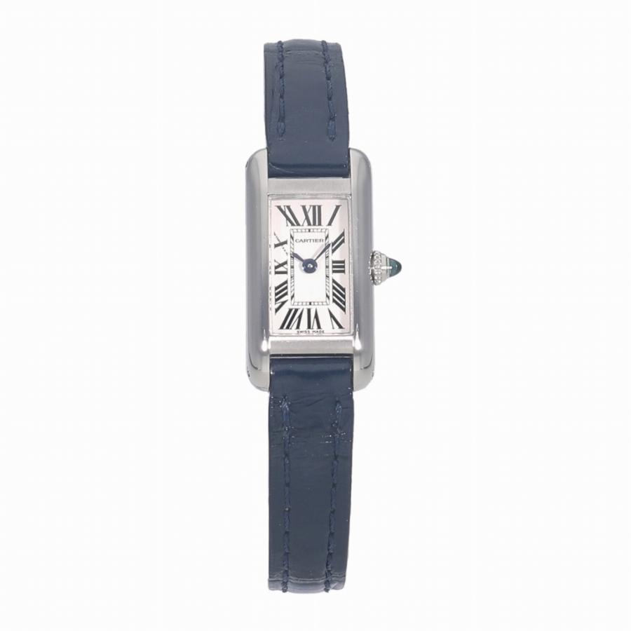 [中古]カルティエ タンクアロンジェ シルバー W1540856 レディース 送料無料 腕時計 | TANK（Cartier） | 05