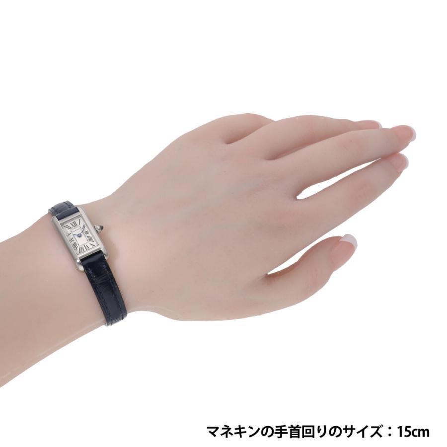 [中古]カルティエ タンクアロンジェ シルバー W1540856 レディース 送料無料 腕時計 | TANK（Cartier） | 07